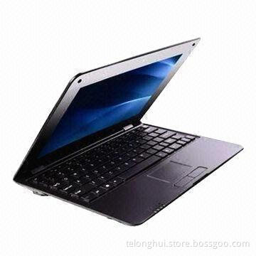 Laptop with Microsoft Windows CE 6.0 or Other Systems, 10.1-inch LCD Screen and Wi-Fi